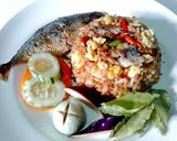 รูปขั้นตอนการทำที่ 4 ของ ข้าวผัดน้ำพริกกะปิ