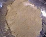 A picture of step 1 of Okara Doughnuts.