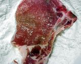 A picture of step 4 of Garlic & Herb Fried Pork Chops.