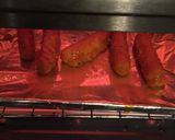 A picture of step 4 of Buffalo Mozzarella Sticks.