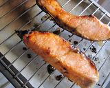 A picture of step 4 of Easy Rice Porridge with Salmon.