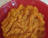 A picture of step 4 of Carrot and Sweet Potato Mash ☺.