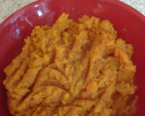 A picture of step 4 of Carrot and Sweet Potato Mash ☺.