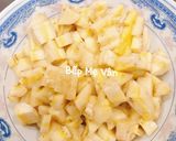Hình bước làm 4 của món Kem bịch chuối,mít,sầu riêng