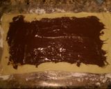 A picture of step 3 of Twisted Nutella Bread.