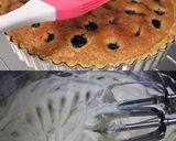 A picture of step 4 of Cheese Cream Blueberry Tart.