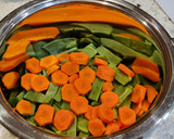 Foto del paso 2 de la receta: Hervido de judías verdes y zanahorias