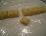 A picture of step 2 of Tender Okara Gnocchi.