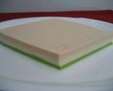 A picture of step 22 of Easy Tri-Colored Diamond-Shaped Bavarois.