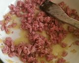 A picture of step 2 of Sausage meat Tagliatelle.