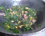 A picture of step 2 of Tangy Methi Rice.