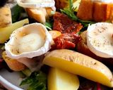 Une image de l'étape 5 de Salade de chèvre.