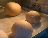 Hình bước làm 3 của món Burger ức gà double cheese