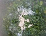 A picture of step 4 of Sarson Ka saag chicken.