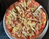 Foto langkah ke 6 dari resep Pizza Roti Tawar (Teflon).