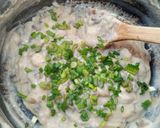 Foto del paso 7 de la receta: Relleno de champiñones, cebolla caramelizada y queso azul