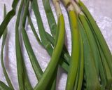 Foto del paso 3 de la receta: Cebolla de verdeo con papines y huevo