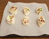 A picture of step 7 of A daily easy-light-delicious dinner/brunch (savoury danish pastries).