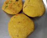 A picture of step 1 of Peas Makki kachori.