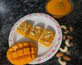 A picture of step 9 of Mango Kalakand.