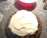 Foto del paso 7 de la receta: Brownie con dulce de leche, crema y frutillas