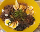 Töltelék a tepsiben – Ínycsiklandó és egyszerű! 🥘🔥 recept fázis 9 fotója