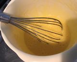 Une image de l'étape 5 de Flan pâtissier aux raisins de corinthe et vanille pâte brisée au rhum.