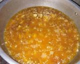A picture of step 6 of Nayazi daal.
