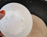 Gambar langkah 4 resipi Puding roti custart.