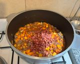 Foto del paso 8 de la receta: Guiso de Lentejas con Roast Beef y salchichas - económica/ low cost