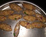 A picture of step 8 of Paneer pattice.