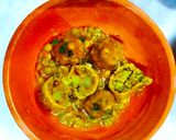 A picture of step 5 of Lilva Stuff Aloo Dhokli.