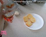 Foto del paso 6 de la receta: Mini Hamburguesas con Sorpresa