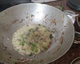 A picture of step 2 of Seasoned roti.
