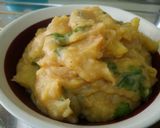 A picture of step 7 of Mashed bananas with potatoes.