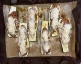 Darálthússal (marha) töltött cukkini recept fázis 12 fotója