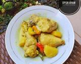 Cara Membuat Opor Ayam Kentang Kuning 6