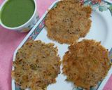 A picture of step 7 of Aloo Ka Chilla.