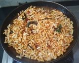 A picture of step 2 of Bhadang (Murmura Namkeen).