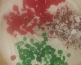 A picture of step 2 of Karachi biscuits.