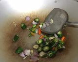 Foto langkah ke 3 dari resep Cumi asin (Cabe ijo).