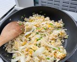 รูปขั้นตอนการทำที่ 12 ของ ข้าวผัดไข่ธรรมดา