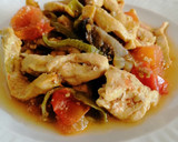 Foto del paso 7 de la receta: Pollo con verduras