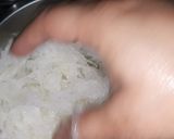 A picture of step 1 of Ash gourd halwa.