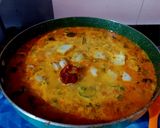 A picture of step 7 of Turai-Mushroom Curry.