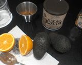 A picture of step 1 of Chocolate Orange Mousse.