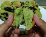 Foto langkah ke 9 dari resep Pukis Pandan Tanpa Santan.