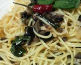 A picture of step 8 of Black Olive Jewel Pasta.