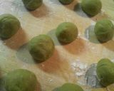 A picture of step 9 of "Chatsū" Japanese Confectionery.