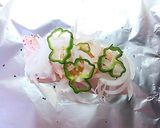 A picture of step 6 of Baked Cod Fillet with Salted Lemon in Kitchen Foil.